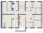 Grundriss Keller - SOLIDE KAPITALANLAGE – 8-Parteienhaus in Longerich