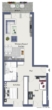 Grundriss - 3-Zimmer-Wohnung mit Balkon in Köln Longerich!