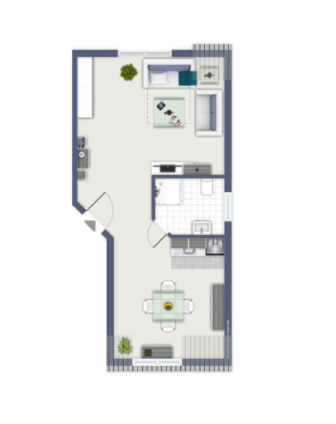 DISKRETE VERMARKTUNG! Gemütliche 1-Zimmer-Wohnung in Köln – Longerich, 50739 Köln, Etagenwohnung