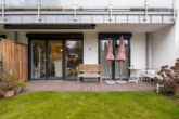 Terrasse - Barrierefreie 2-Zimmer-Wohnung mit sonnigem Garten zur Eigennutzung in Köln Longerich!